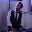 Fabrizio Allegrini pianista e tastierista dal vivo.